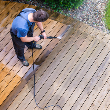 Nettoyage de terrasse par Cord'Opale à Calais